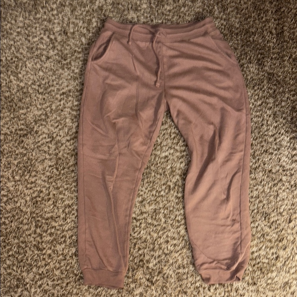 American Eagle Cozy Mauve Jogger Pants